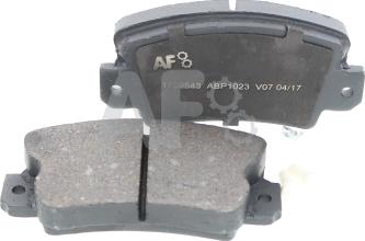 Automotor France PBP1023 - Brake Pad Set, disc brake autospares.lv