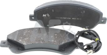 Automotor France PBP1338 - Brake Pad Set, disc brake autospares.lv