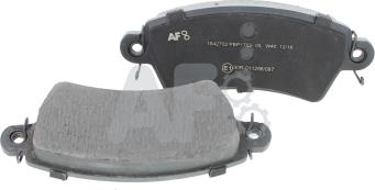 Automotor France PBP1702 - Brake Pad Set, disc brake autospares.lv