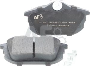 Automotor France PBP8500 - Brake Pad Set, disc brake autospares.lv