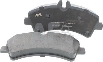 Automotor France PBP8510 - Brake Pad Set, disc brake autospares.lv