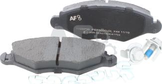 Automotor France PBP8030 - Brake Pad Set, disc brake autospares.lv