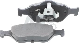 Automotor France PBP8024 - Brake Pad Set, disc brake autospares.lv