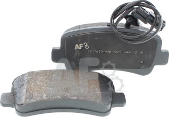 Automotor France PBP3325 - Brake Pad Set, disc brake autospares.lv