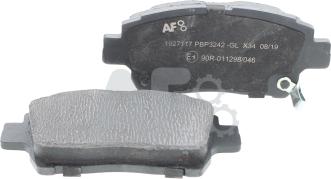 Automotor France PBP3242 - Brake Pad Set, disc brake autospares.lv