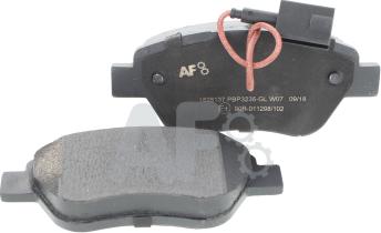 Automotor France PBP3235 - Brake Pad Set, disc brake autospares.lv