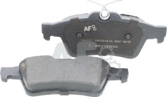 Automotor France PBP2014 - Brake Pad Set, disc brake autospares.lv