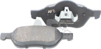 Automotor France PBP2013 - Brake Pad Set, disc brake autospares.lv