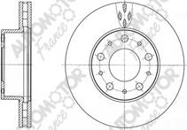 Automotor France PDC0578 - Brake Disc autospares.lv