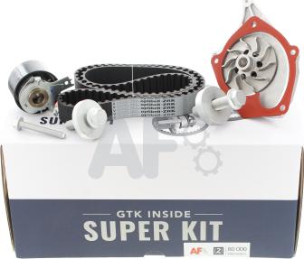 Automotor France STK5700 - Water Pump & Timing Belt Set autospares.lv