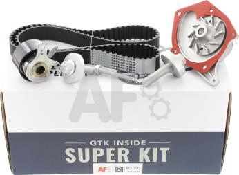 Automotor France STK0057 - Water Pump & Timing Belt Set autospares.lv