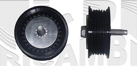 Autoteam A09568 - Pulley, v-ribbed belt autospares.lv