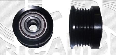 Autoteam A09580 - Pulley, alternator, freewheel clutch autospares.lv