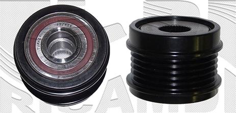 Autoteam A09804 - Pulley, alternator, freewheel clutch autospares.lv