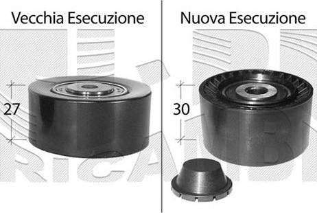 Autoteam A04912 - Pulley, v-ribbed belt autospares.lv