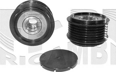 Autoteam A04492 - Pulley, alternator, freewheel clutch autospares.lv