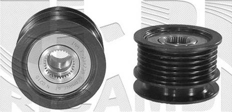 Autoteam A04616 - Pulley, alternator, freewheel clutch autospares.lv