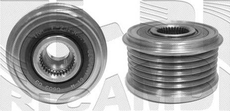 Autoteam A04028 - Pulley, alternator, freewheel clutch autospares.lv