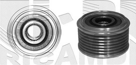 Autoteam A05436 - Pulley, alternator, freewheel clutch autospares.lv