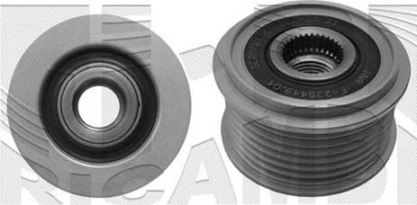 Autoteam A05632 - Pulley, alternator, freewheel clutch autospares.lv