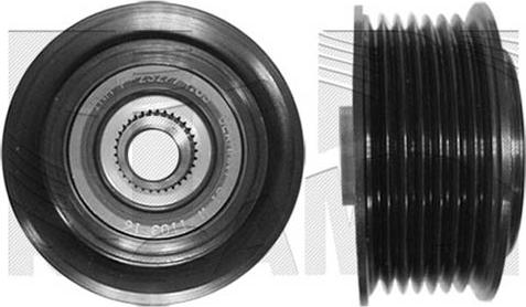 Autoteam A05624 - Pulley, alternator, freewheel clutch autospares.lv