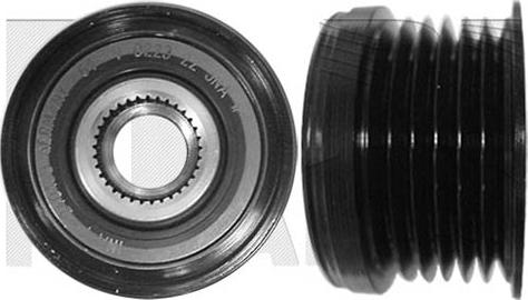 Autoteam A05676 - Pulley, alternator, freewheel clutch autospares.lv