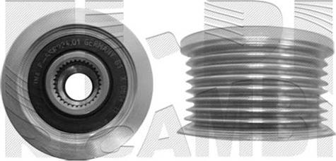 Autoteam A05700 - Pulley, alternator, freewheel clutch autospares.lv