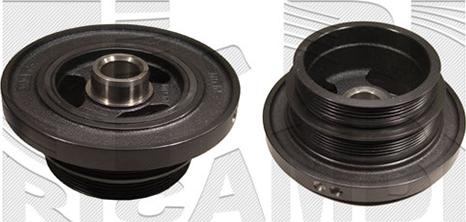 Autoteam A06976 - Belt Pulley, crankshaft autospares.lv