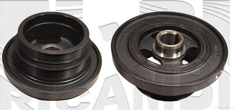 Autoteam A06972 - Belt Pulley, crankshaft autospares.lv