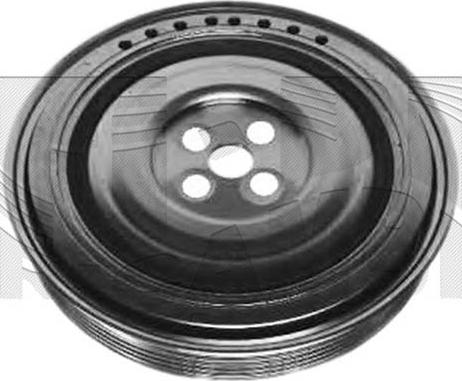 Autoteam A06488 - Belt Pulley, crankshaft autospares.lv