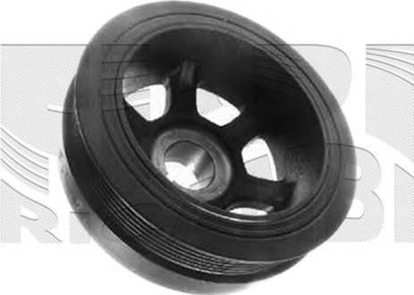 Autoteam A06436 - Belt Pulley, crankshaft autospares.lv