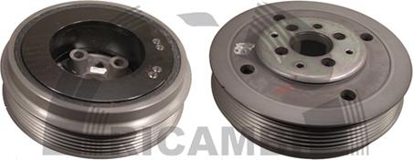 Autoteam A06500 - Belt Pulley, crankshaft autospares.lv