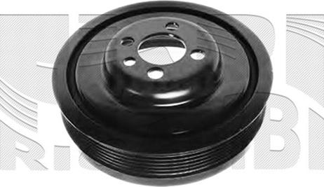 Autoteam A06508 - Belt Pulley, crankshaft autospares.lv