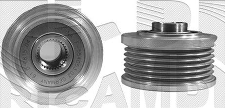 Autoteam A06656 - Pulley, alternator, freewheel clutch autospares.lv