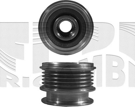 Autoteam A06660 - Pulley, alternator, freewheel clutch autospares.lv