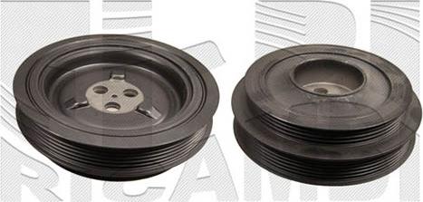 Autoteam A06148 - Belt Pulley, crankshaft autospares.lv