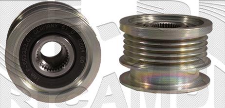 Autoteam A06892 - Pulley, alternator, freewheel clutch autospares.lv