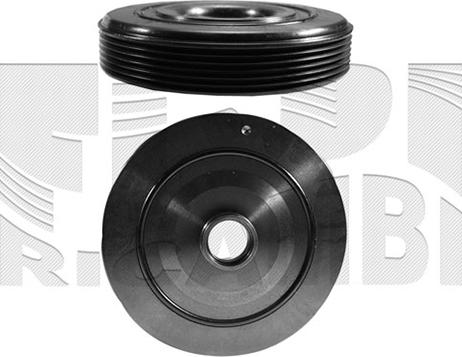 Autoteam A06840 - Belt Pulley, crankshaft autospares.lv