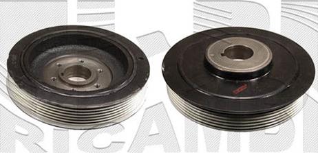 Autoteam A06356 - Belt Pulley, crankshaft autospares.lv