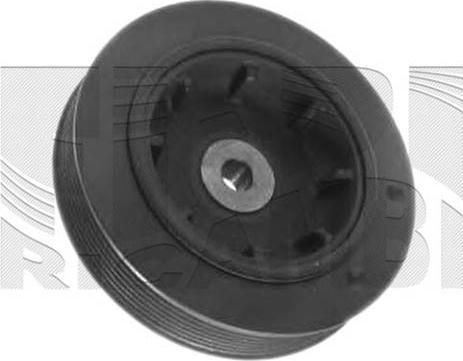 Autoteam A06312 - Belt Pulley, crankshaft autospares.lv