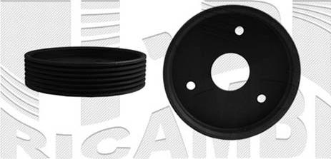Autoteam A06320 - Pulley, power steering pump autospares.lv