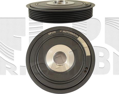 Autoteam A06372B - Belt Pulley, crankshaft autospares.lv