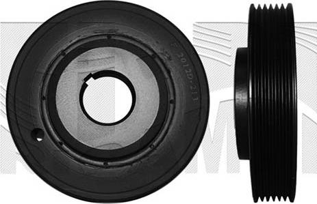 Autoteam A06208 - Belt Pulley, crankshaft autospares.lv