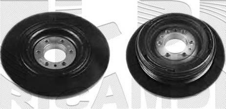 Autoteam A06288 - Belt Pulley, crankshaft autospares.lv