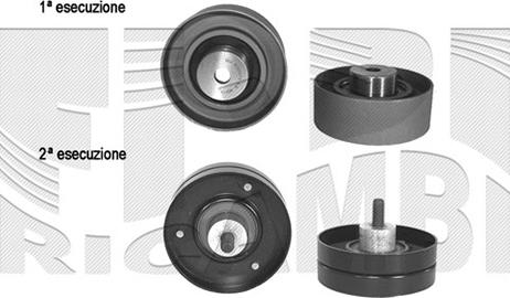 Autoteam A00796 - Pulley, v-ribbed belt autospares.lv