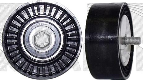 Autoteam A08504 - Pulley, v-ribbed belt autospares.lv