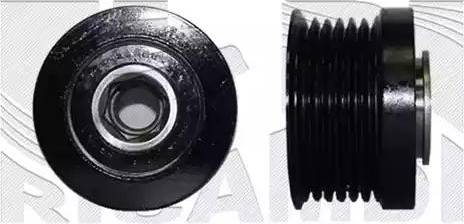 Autoteam A08624 - Pulley, alternator, freewheel clutch autospares.lv