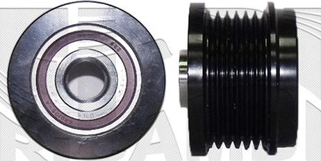 Autoteam A08876 - Pulley, alternator, freewheel clutch autospares.lv