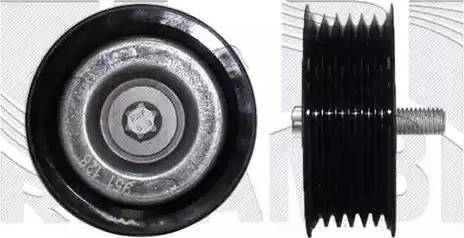 Mercedes-Benz 0002021119 - Pulley, v-ribbed belt autospares.lv