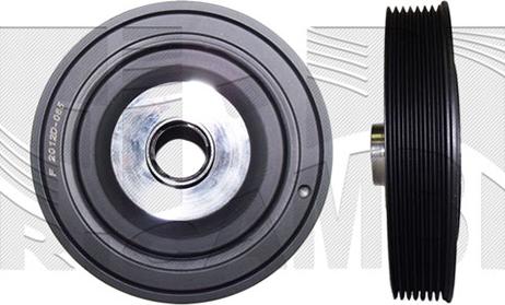 Autoteam A08764 - Belt Pulley, crankshaft autospares.lv